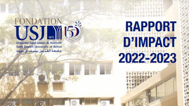 Fondation USJ: Rapport d'Impact 2022-2023