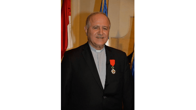 Pr Salim Daccache s.j., Chevalier de l’ordre national de la Légion d’honneur