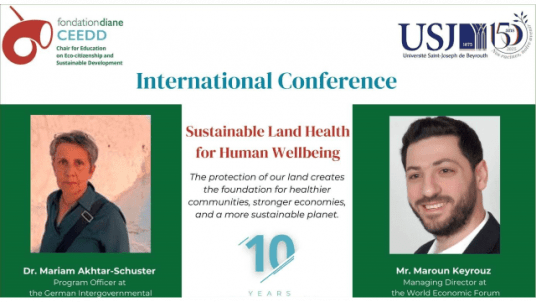 Conference : Sustainable Land Health for Human Wellbeing