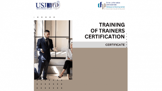 Training for Trainers (TOT) Certification